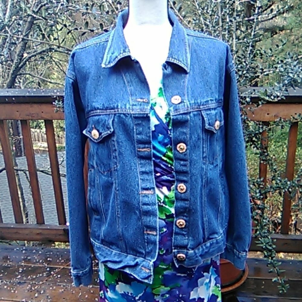 Bill Blass Denim Jacket Coastal Cowgirl Coastal Grandma
